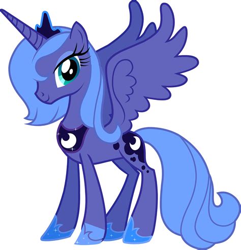 Princess Luna (Queen Luna) Princess Luna, known as Nightmare Moon or Night Mare Moon when transformed or under certain other circumstances, is an Alicorn pony, the younger sister of Princess Celestia, and the main antagonist of the season one premiere of My Little Pony Friendship is Magic as Nightmare Moon. She is also the adoptive aunt of …
